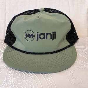 Janji Olive and Black Mesh Cap
